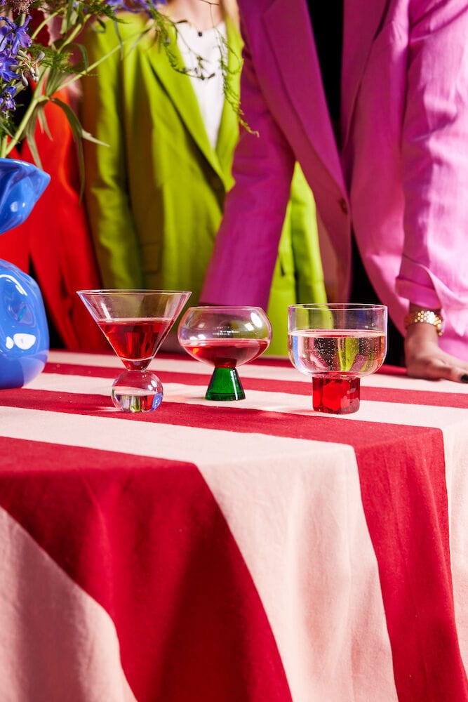 2 Vasos Indy 24 cl, Verde-transparente Byon