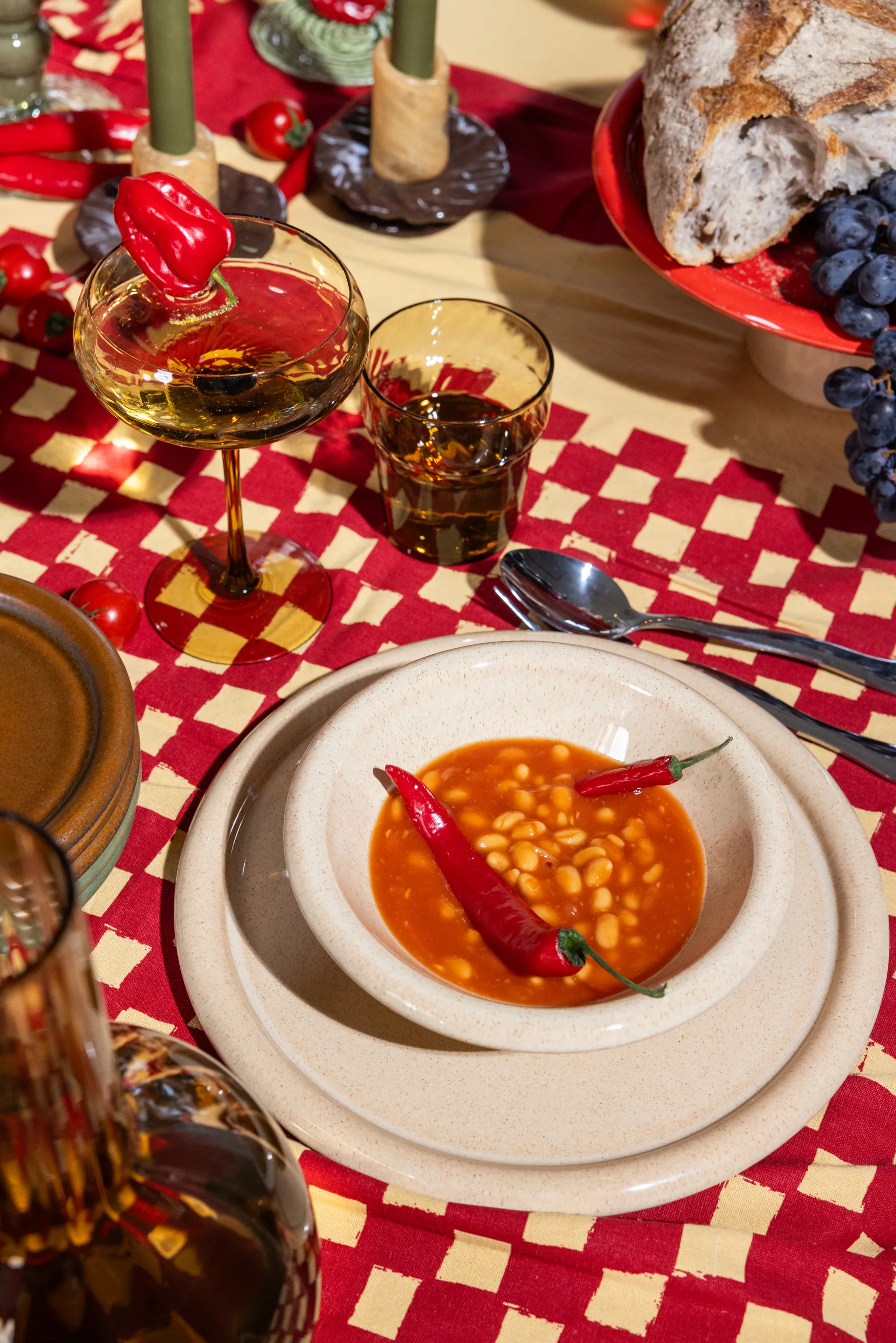 2 Vasos para beber Opacity 30 cl, Marrón Byon