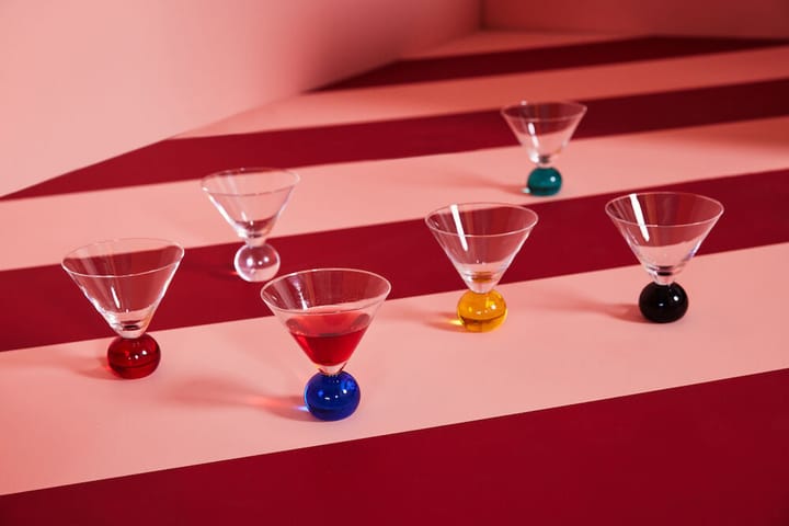 2 Vasos Spice 24 cl, Rojo-transparente Byon