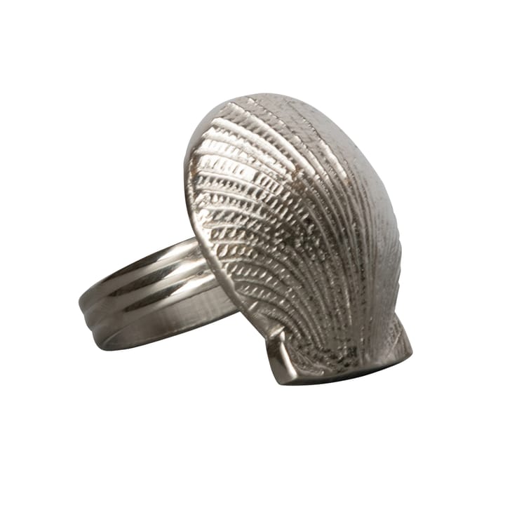 Anillo servilletero Shell, Silver Byon