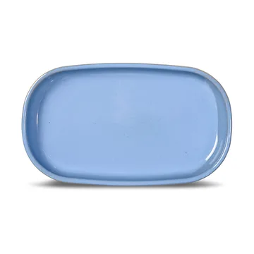 Bandeja para servir Porto 18x30 cm - Azul claro - Byon