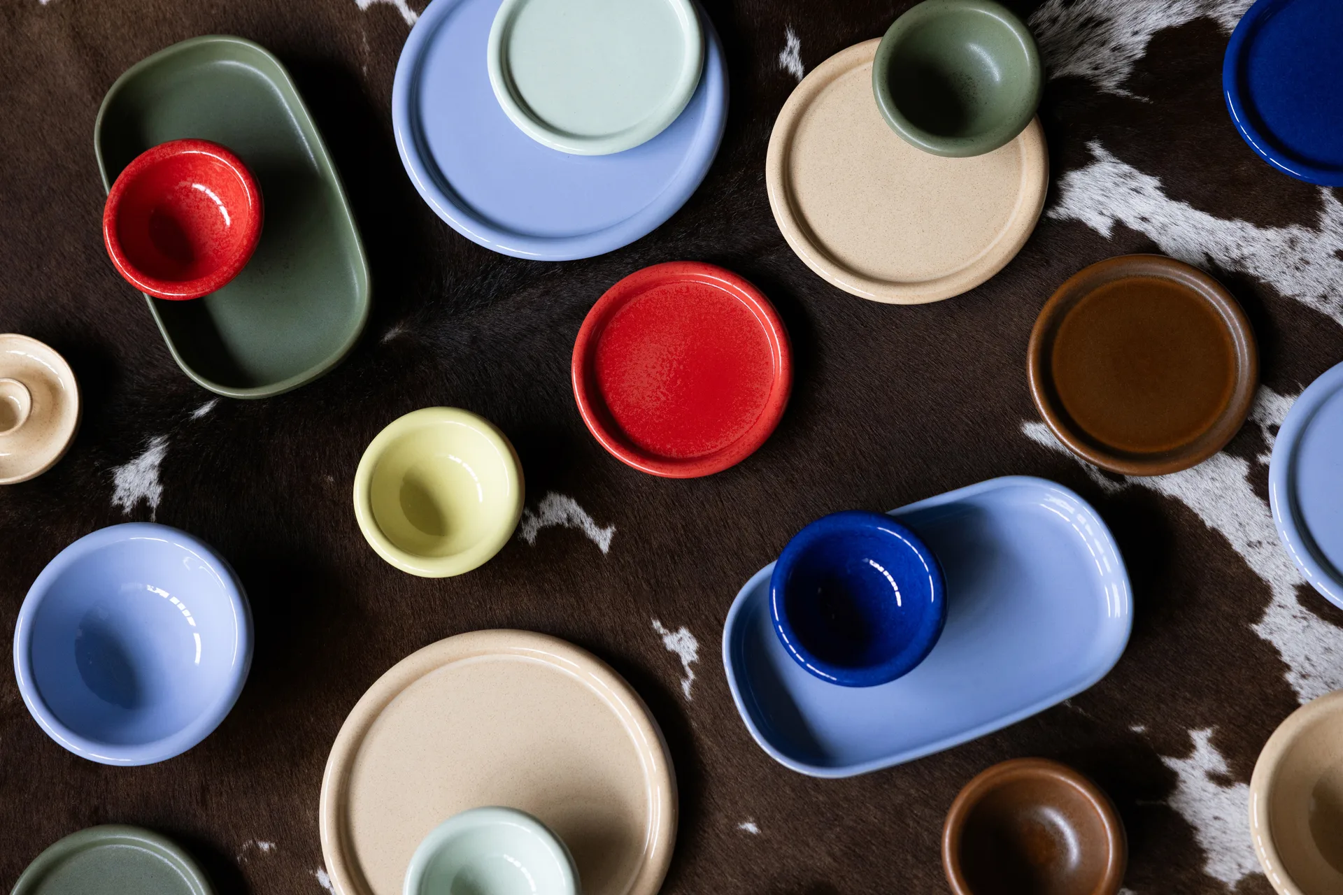 Bandeja para servir Porto 18x30 cm, Azul claro Byon