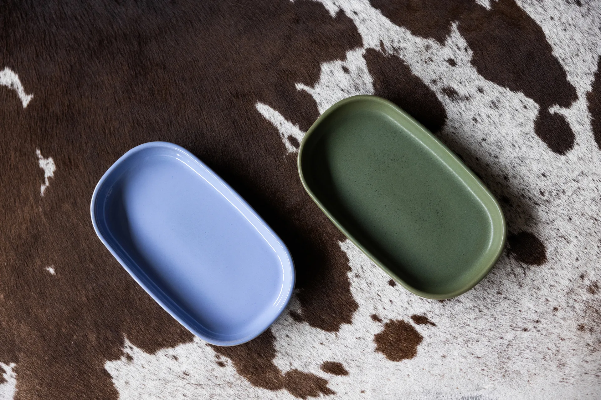 Bandeja para servir Porto 18x30 cm, Azul claro Byon