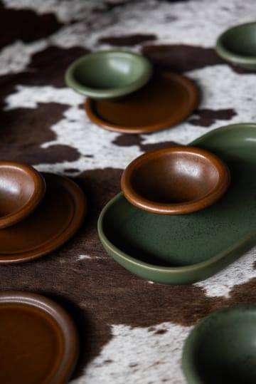 Bandeja para servir Porto 18x30 cm - Verde - Byon