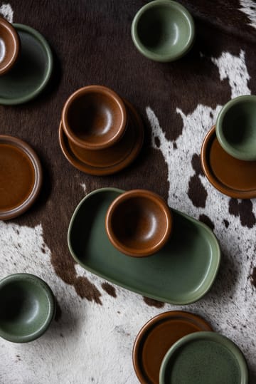 Bandeja para servir Porto 18x30 cm - Verde - Byon