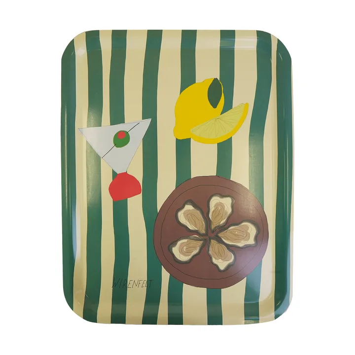 Bandeja Sera - Verde, 33x43 cm - Byon