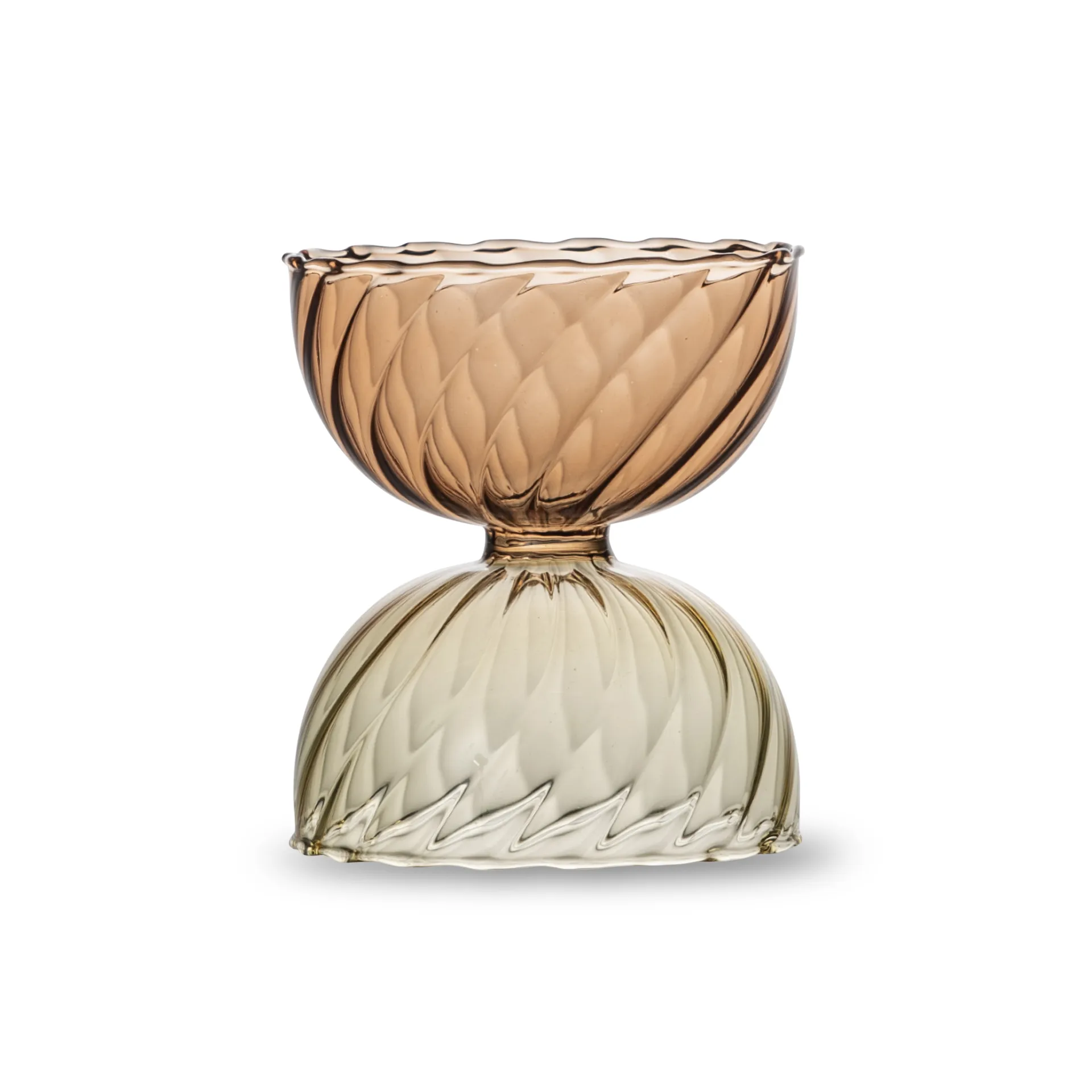 Bol Carameli 13 cm, naranja-beige Byon