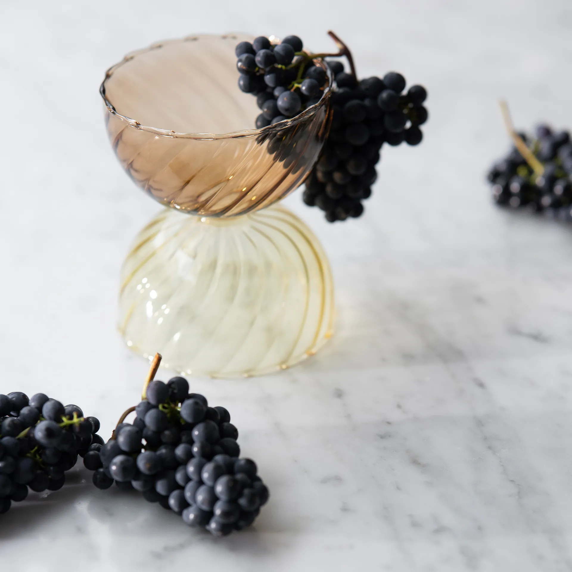 Bol Carameli 13 cm, naranja-beige Byon