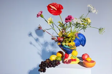 Bol Fruity Rooster - Azul - Byon