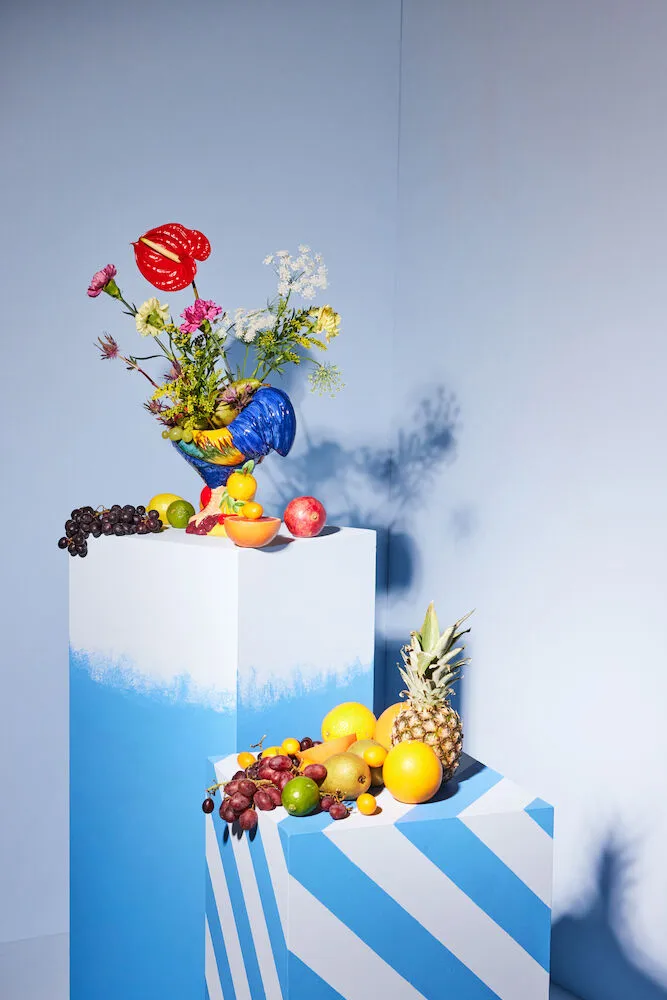 Bol Fruity Rooster, Azul Byon