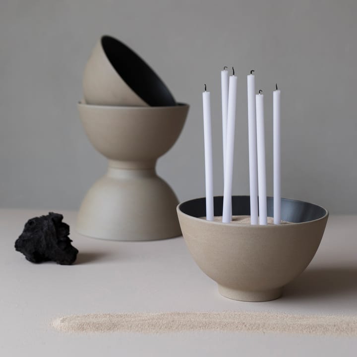 Bol Fumiko Ø 24 cm, Beige-negro Byon