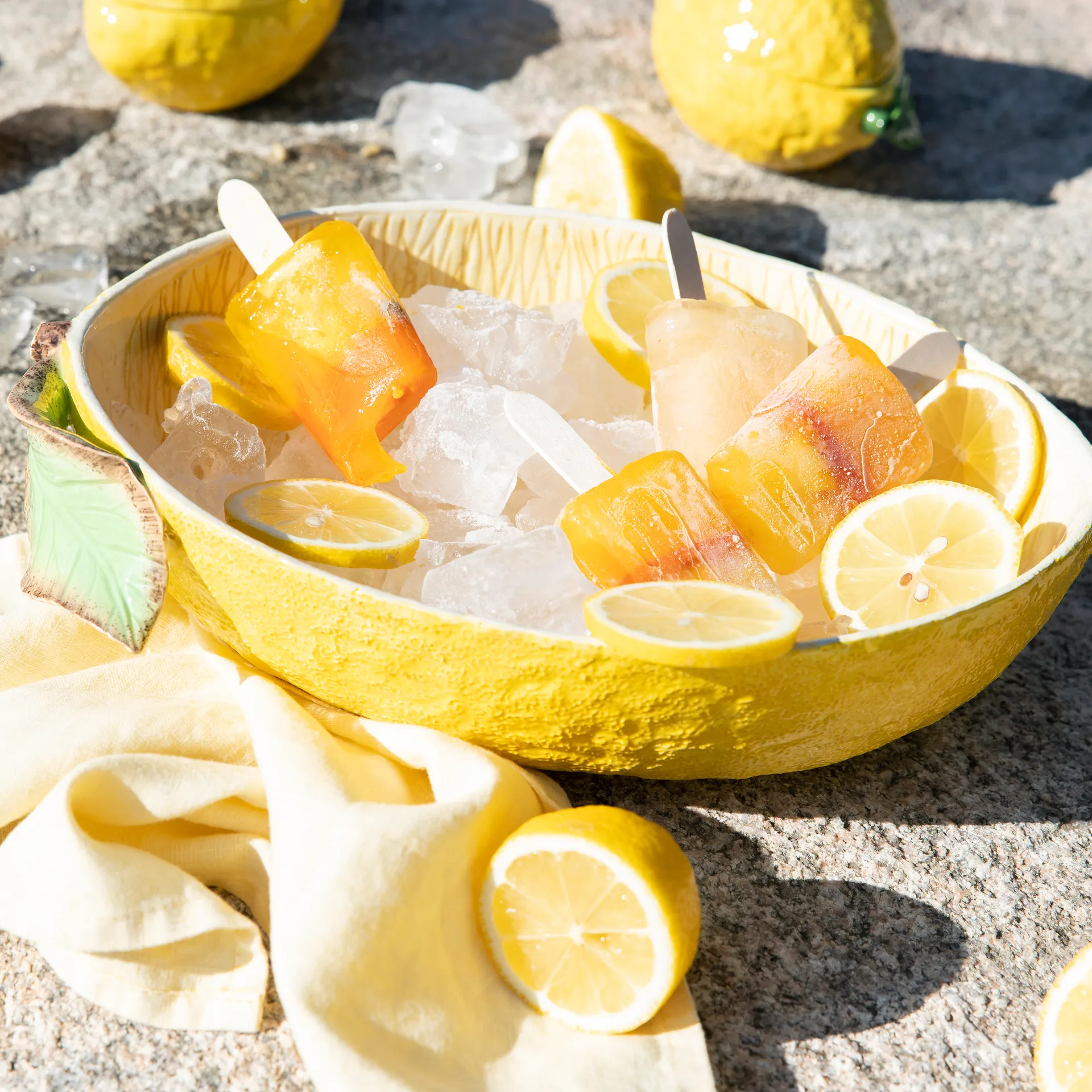 Bol Lemon 32 cm, amarillo Byon