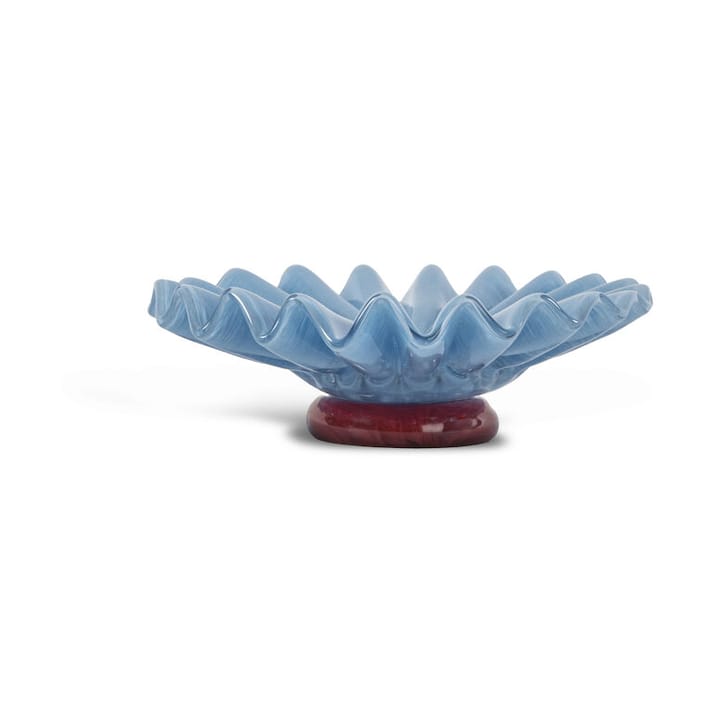 Bol Lori M Ø18 cm, Azul claro-burdeos Byon