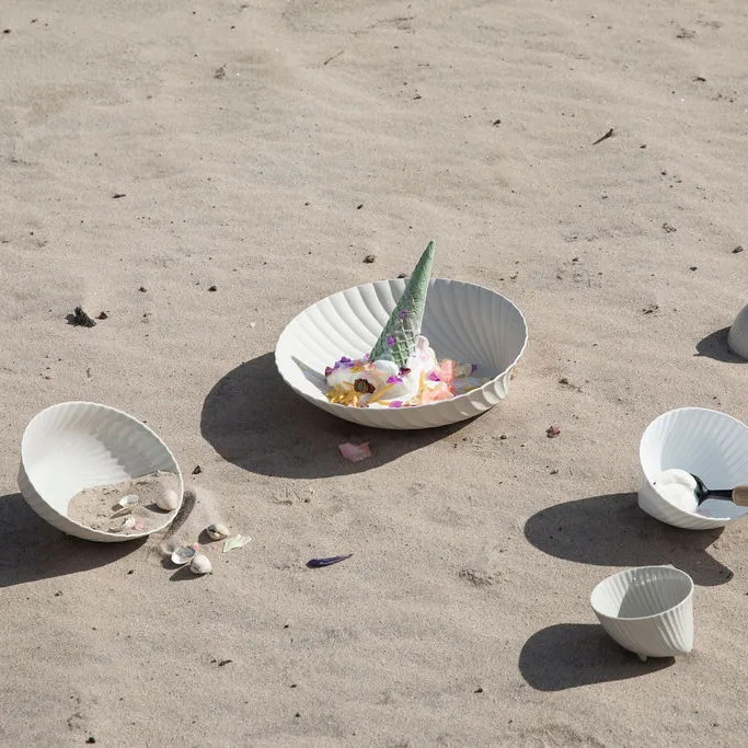 Bol para servir Frances M, Beige Byon