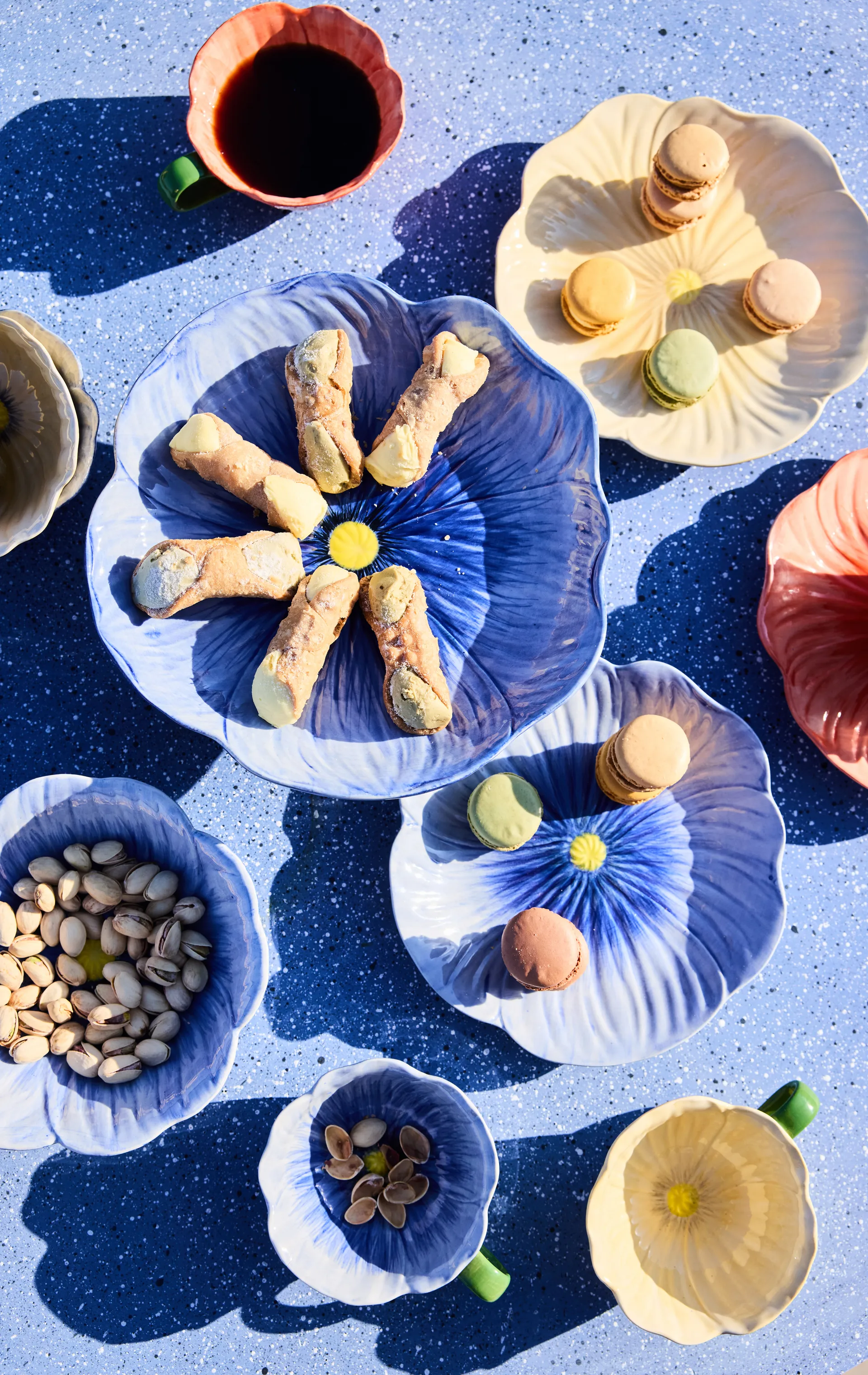 Bol Poppy, Azul, Ø18 cm Byon