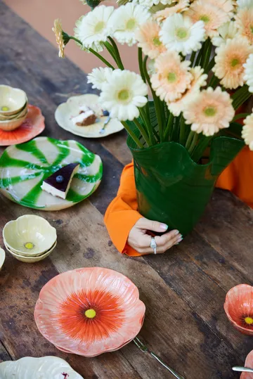 Bol Poppy - Beige, Ø11 cm - Byon