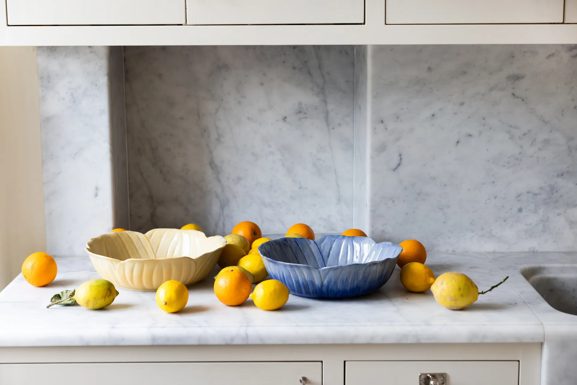 Bol Poppy, Beige, Ø30 cm Byon