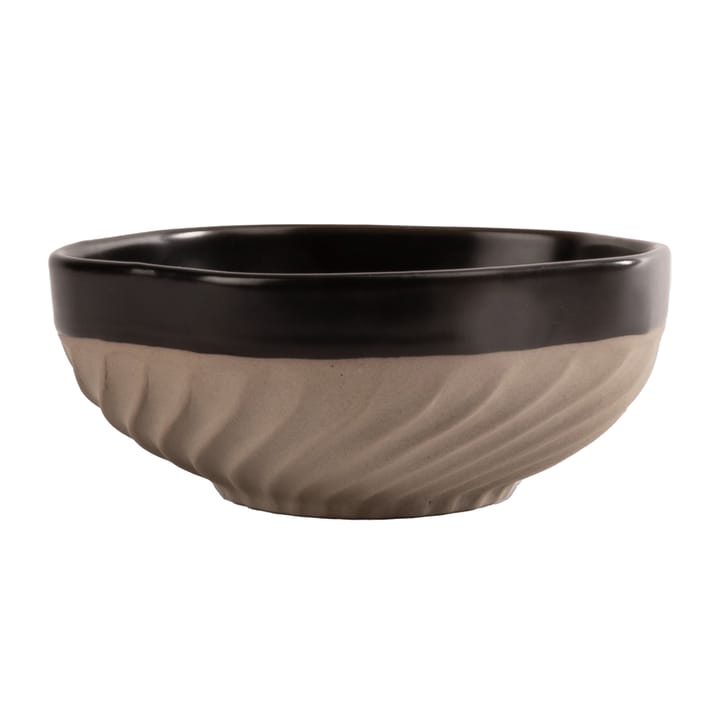 Bol Swirl Ø11 cm - Negro-beige - Byon