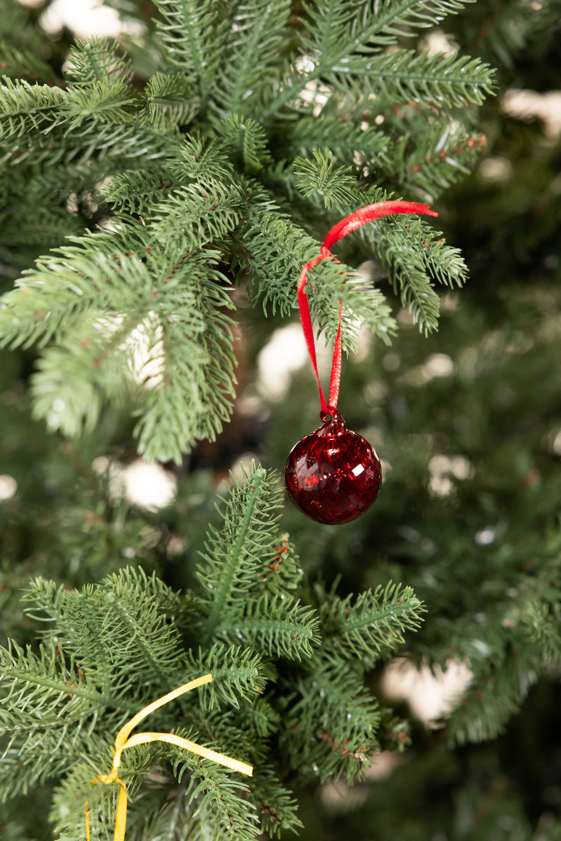 Bola de Navidad Opacity XS Ø4 cm, 4-pack, Rojo Byon