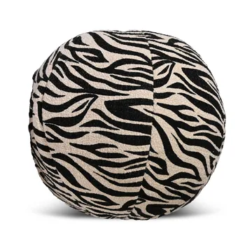 Cojín Anima Ø35 cm - Zebra-negro - Byon