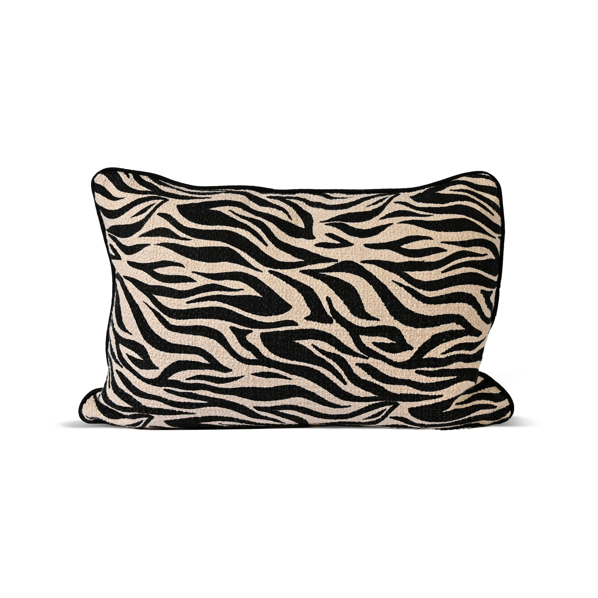 Cojín Anima L 40x60 cm, Zebra-negro Byon