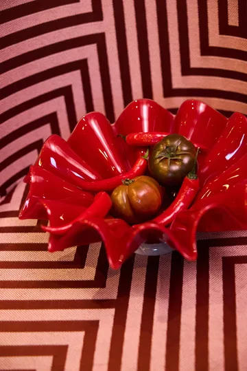 Cuenco Lorin - L, Ø30x11 cm, Rojo - Byon