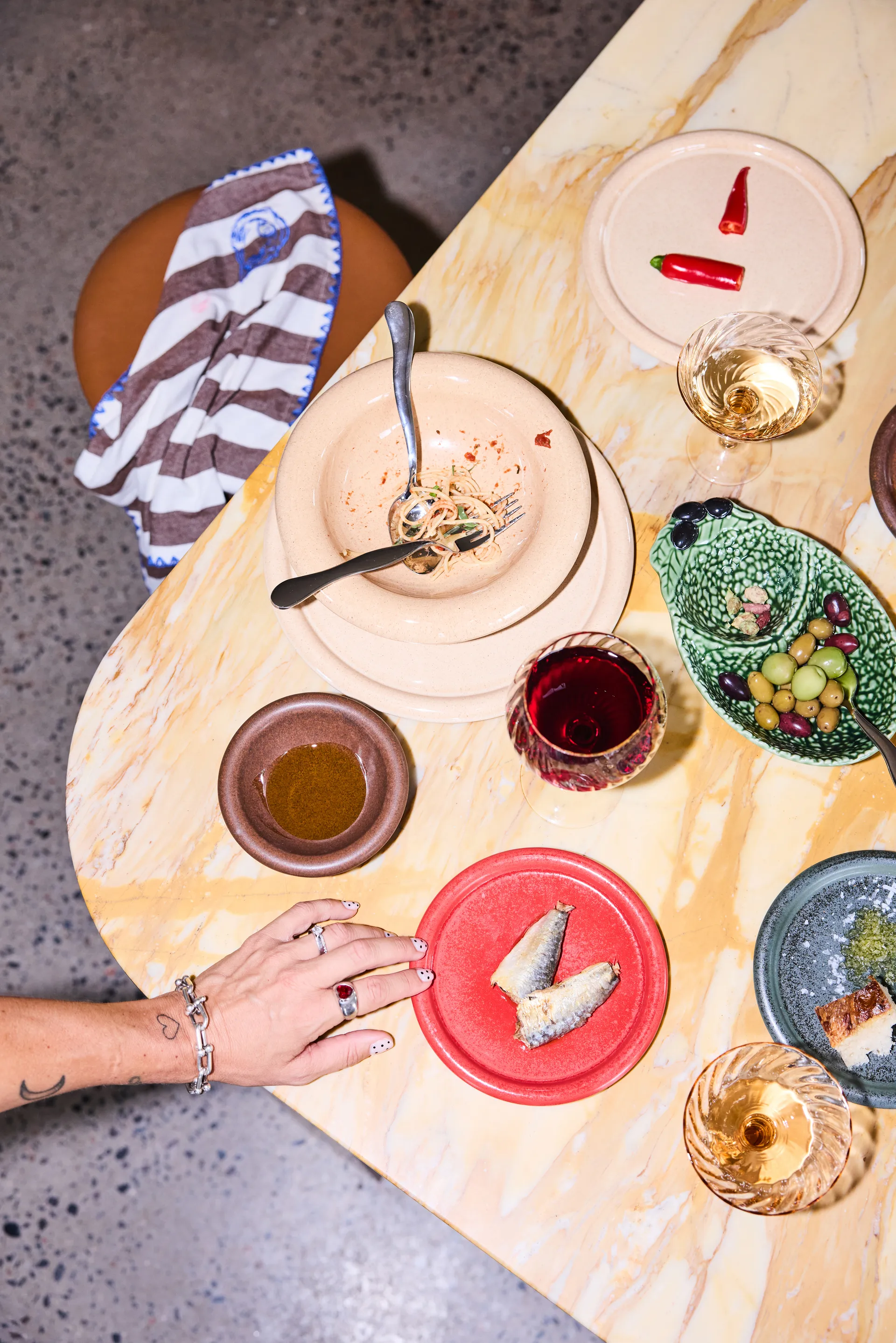 Cuenco Olive, Verde Byon