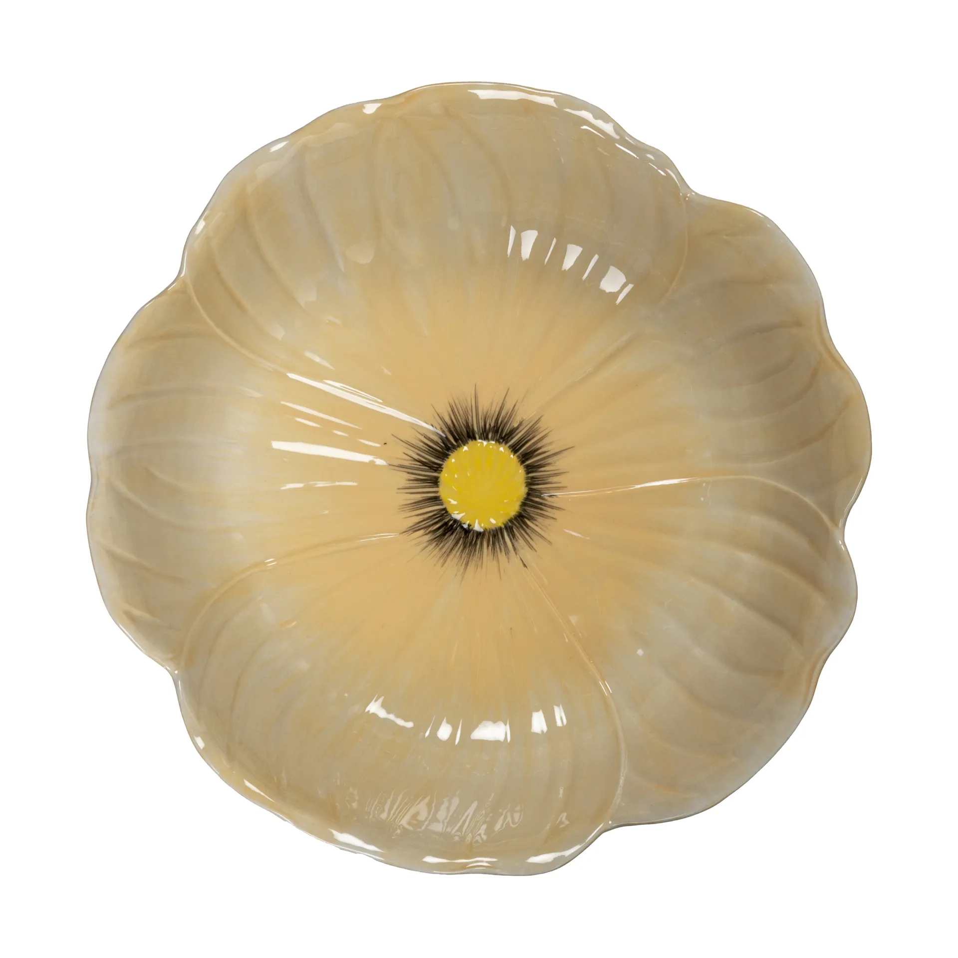 Cuenco Poppy L Ø30 cm, Beige Byon