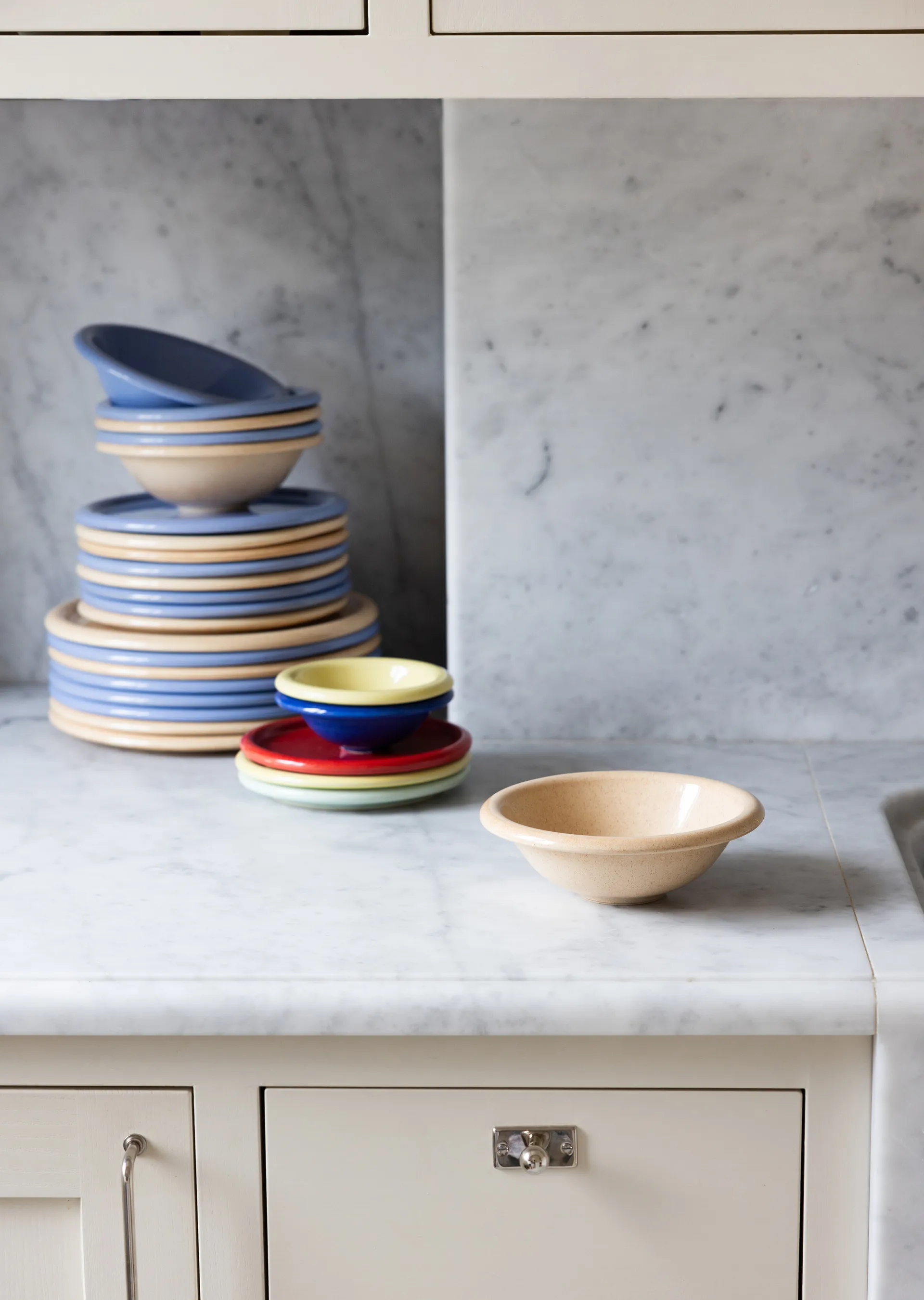 Cuenco Porto Ø18 cm, Beige Byon