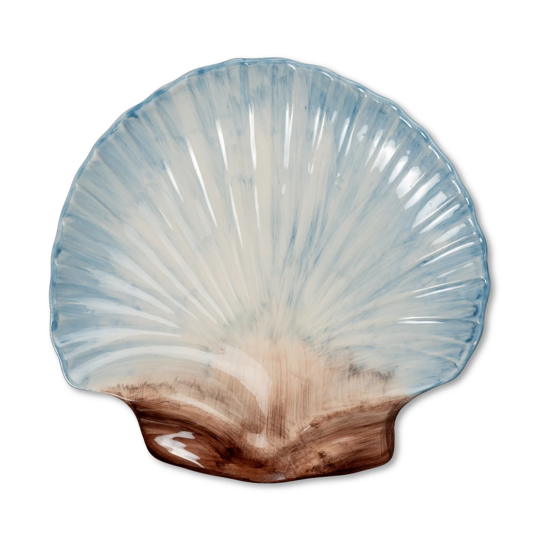 Fuente para servir Armona 32x32,5 cm, Azul claro Byon