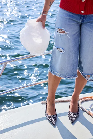 Jarrón Corallo M 26x28x27 cm - Marfil - Byon