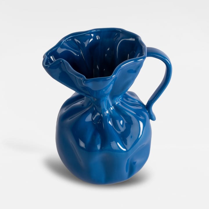 Jarrón Crumple, Azul Byon