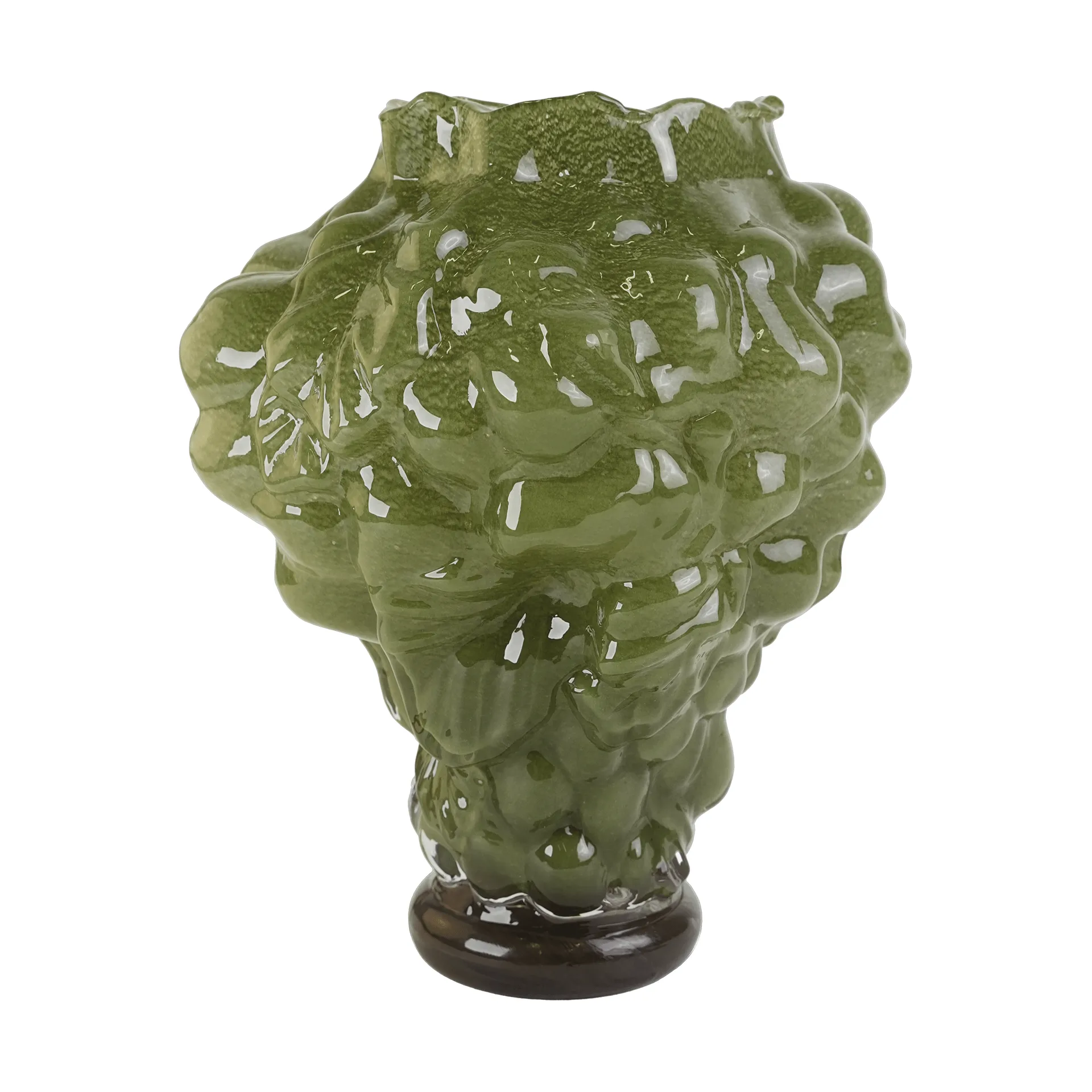 Jarrón Fiano, Verde, Ø23x28 cm Byon