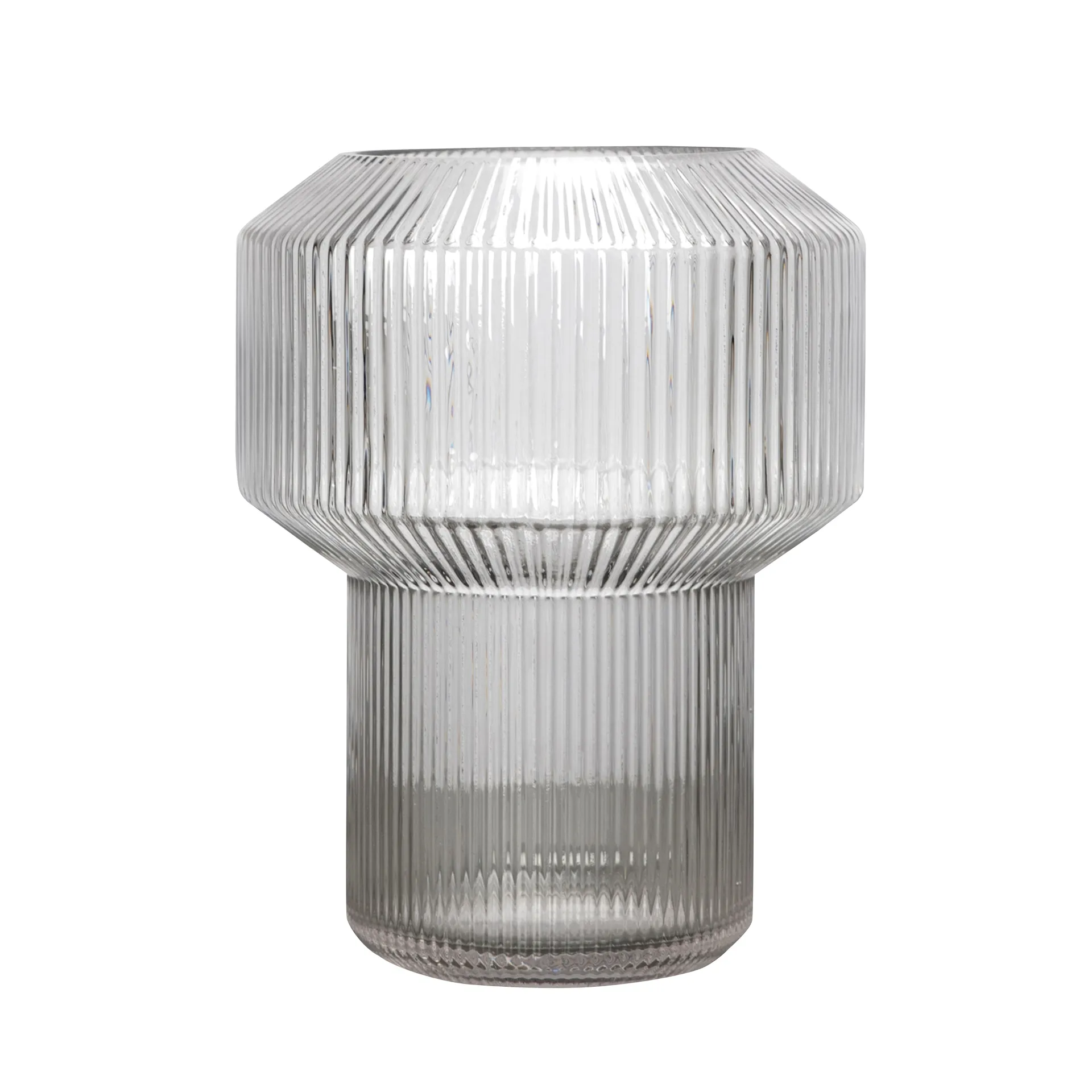 Jarrón Rikke Ø18,5 cm, Clear Byon