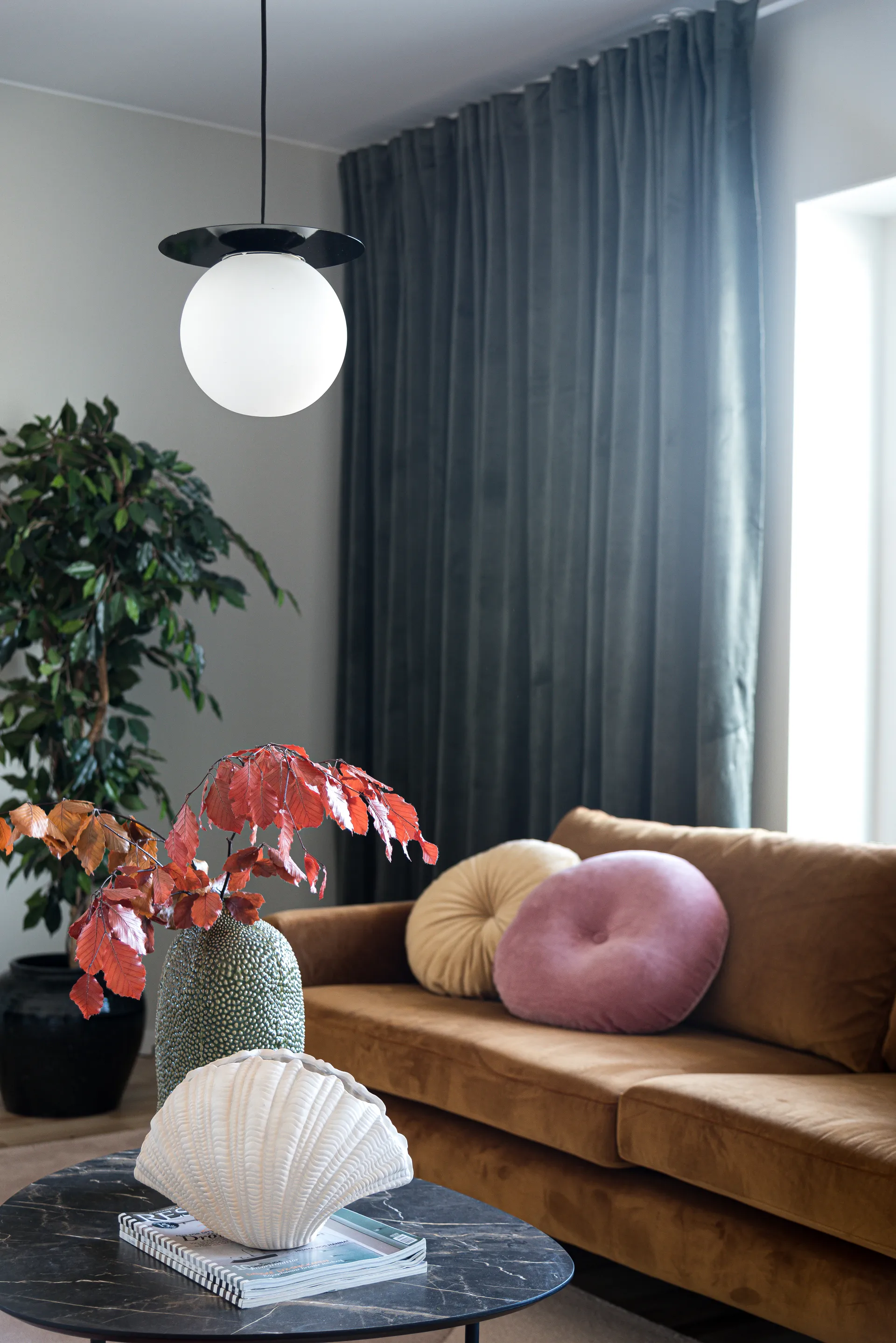 Jarrón Shell, blanco Byon