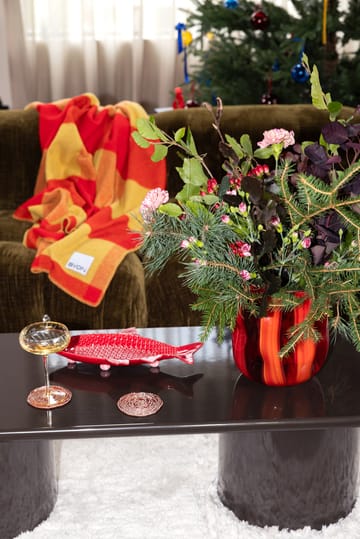 Jarrón Triton 24 cm - Rojo - Byon