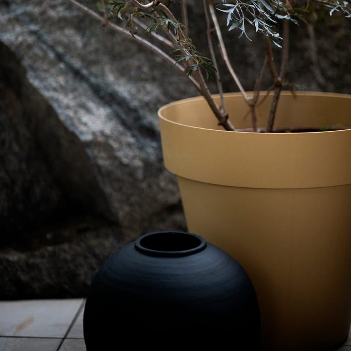 Maceta Bee Ø29,5 cm, negro Byon
