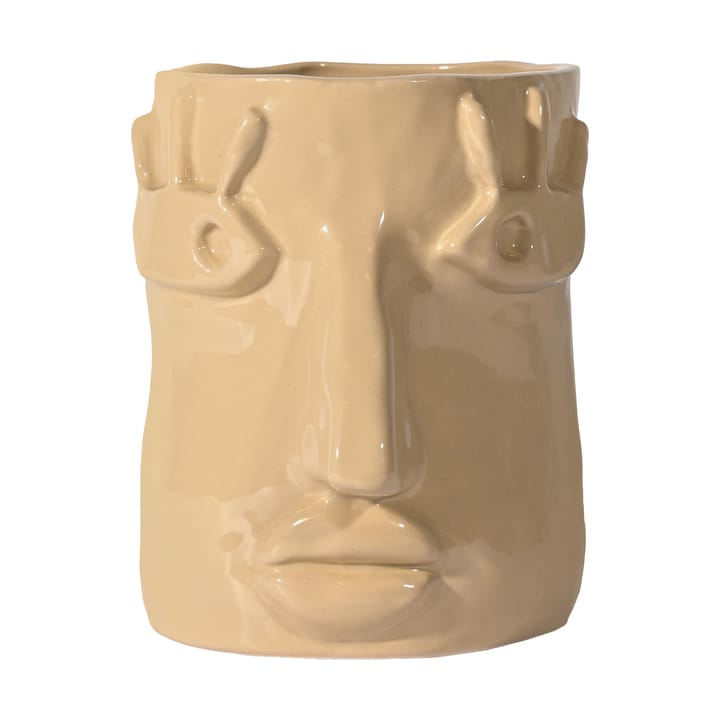 Maceta Facy S 15,5x12x15 cm - Beige - Byon