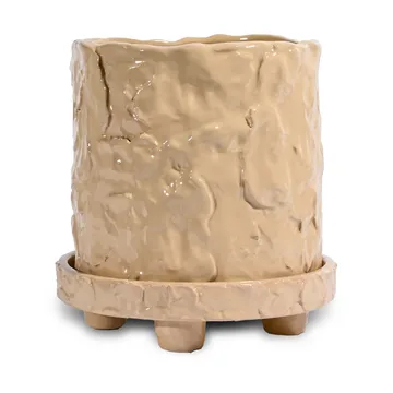 Maceta Muddy S Ø17,5 cm - Beige - Byon