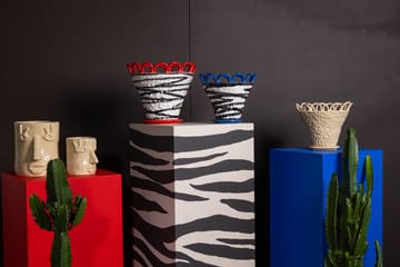 Maceta Patty S Ø25 cm - Zebra-azul - Byon