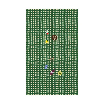 Mantel Sera - Verde, 150x280 cm - Byon