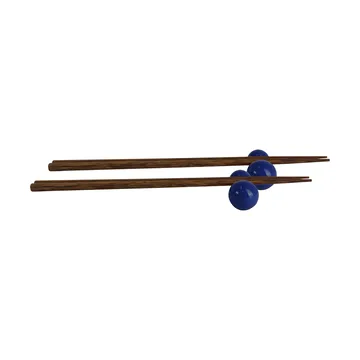 Palillos con soporte Porto 2-pack - Azul - Byon
