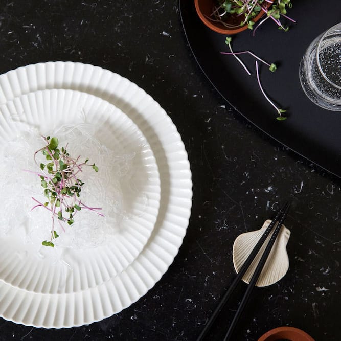 Plato Frances 27 cm, Blanco Byon
