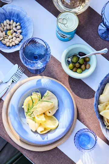 Plato hondo Porto  - Azul claro, Ø22 cm - Byon