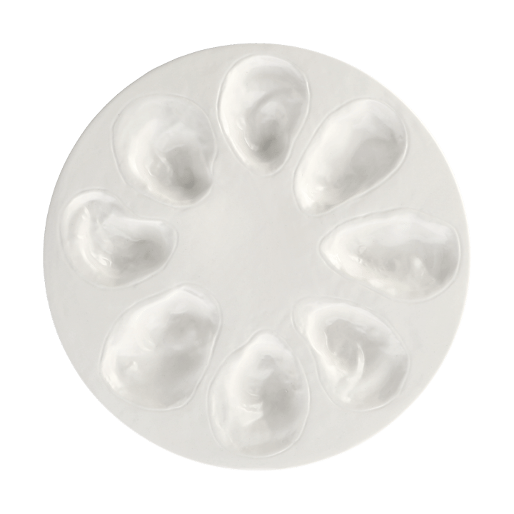 Plato Oyster Ø27 cm - blanco - Byon