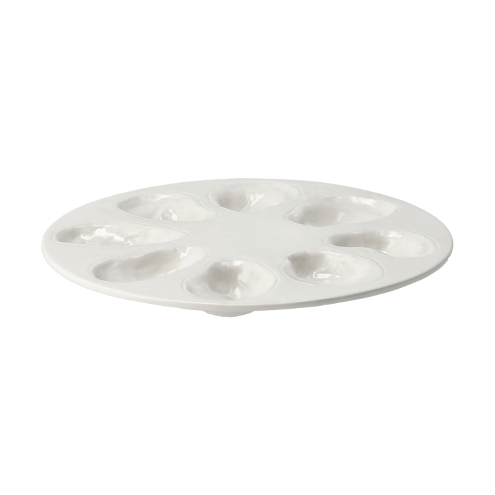 Plato Oyster Ø27 cm, blanco Byon