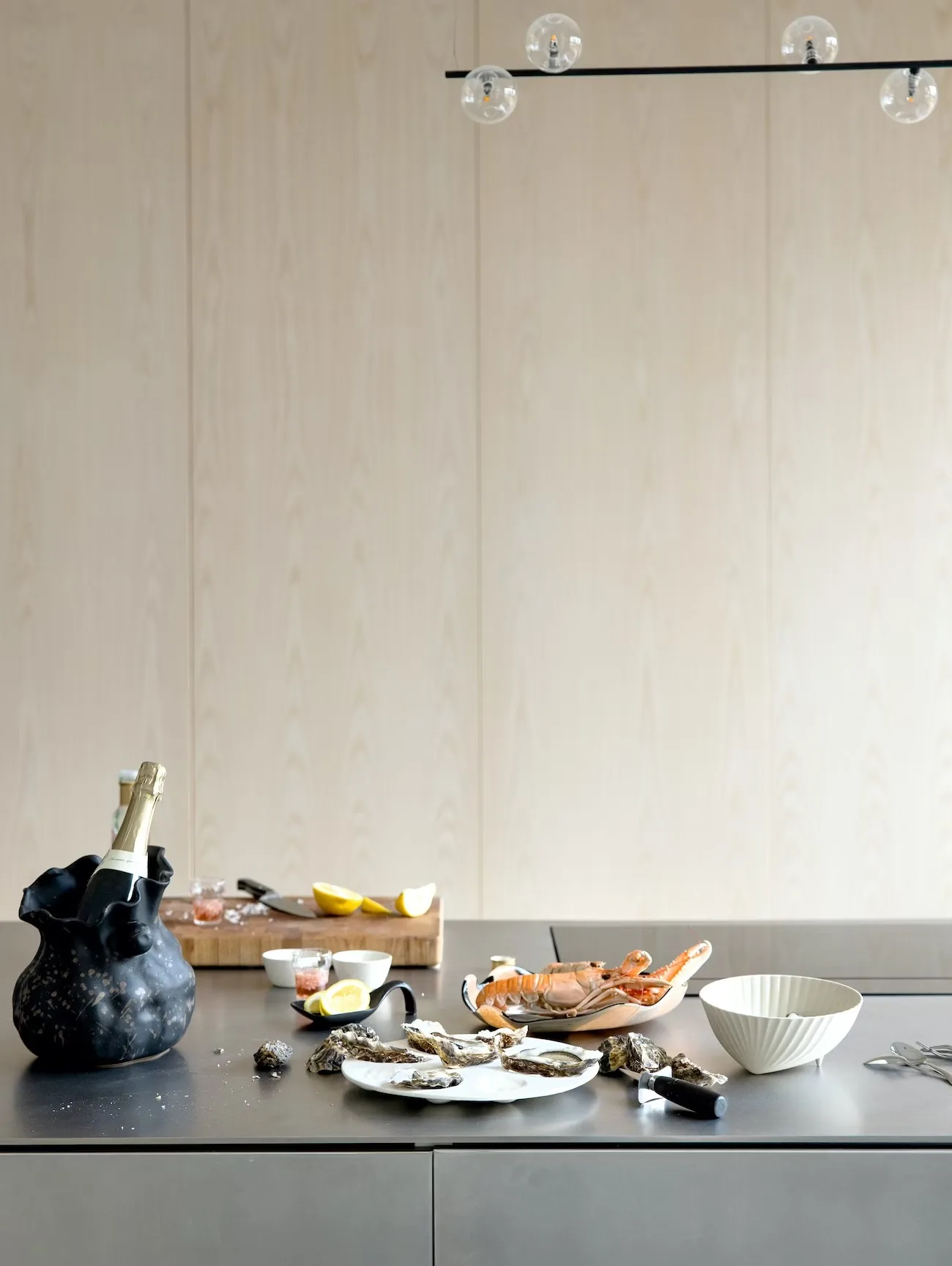 Plato Oyster Ø27 cm, blanco Byon