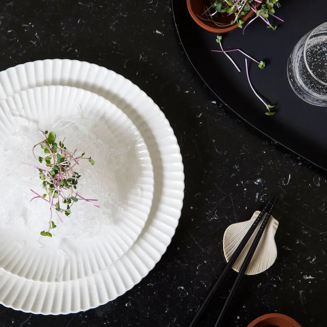 Plato pequeño Francés 21 cm, Blanco Byon