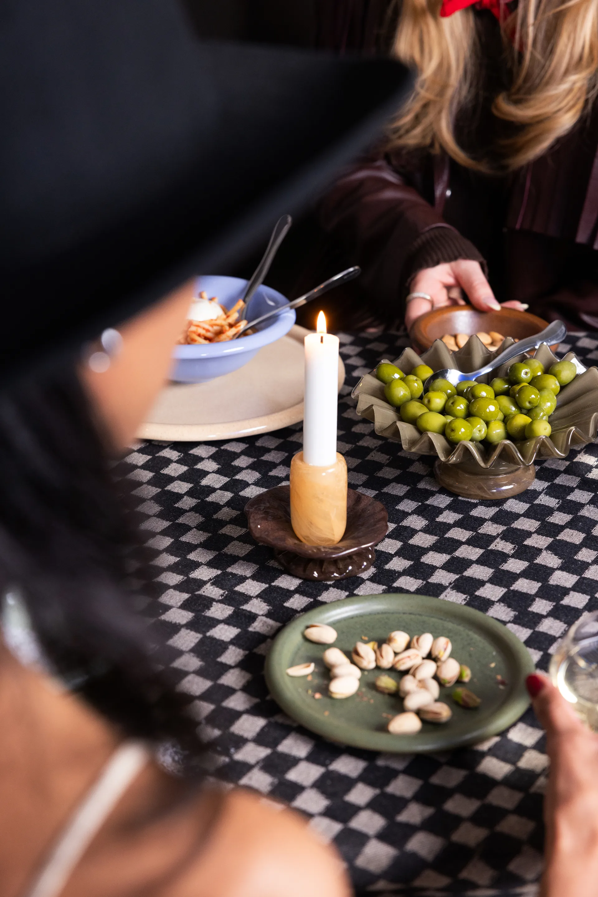 Plato pequeño Porto Ø17 cm, Verde Byon