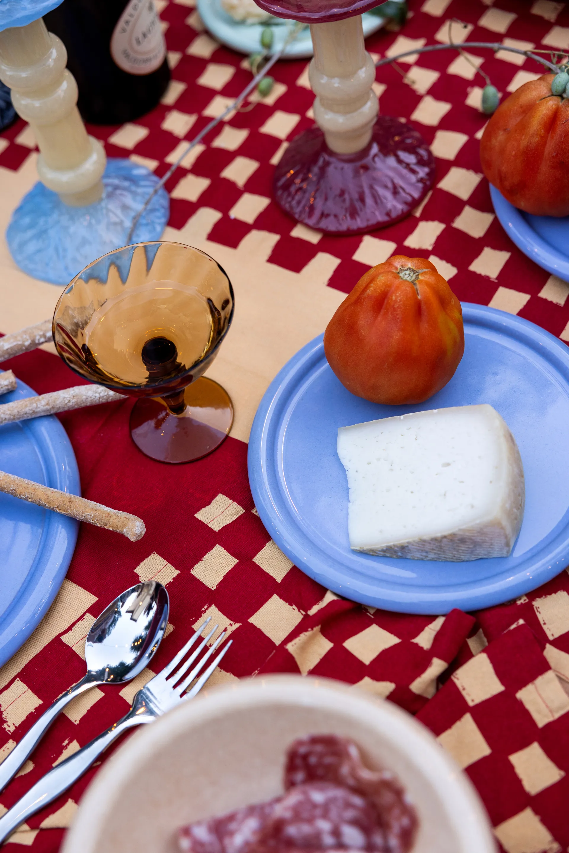 Plato Porto Ø21,5 cm, Azul claro Byon